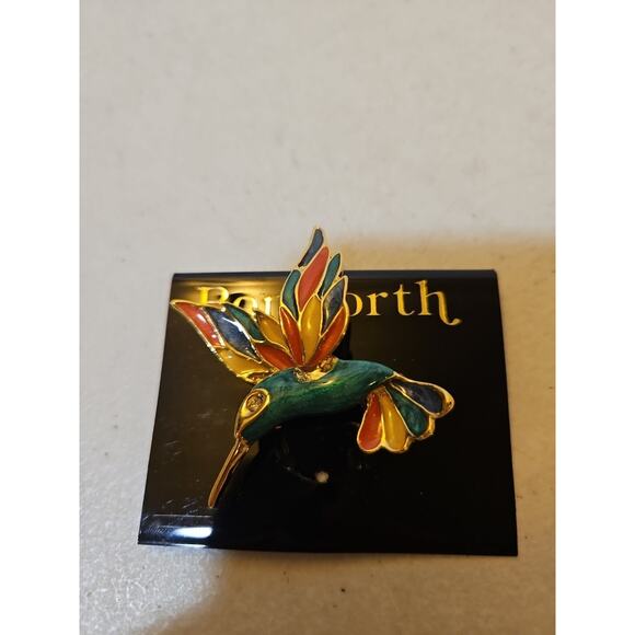 Vintage Hummingbird Brooch Pin - Picture 5 of 5